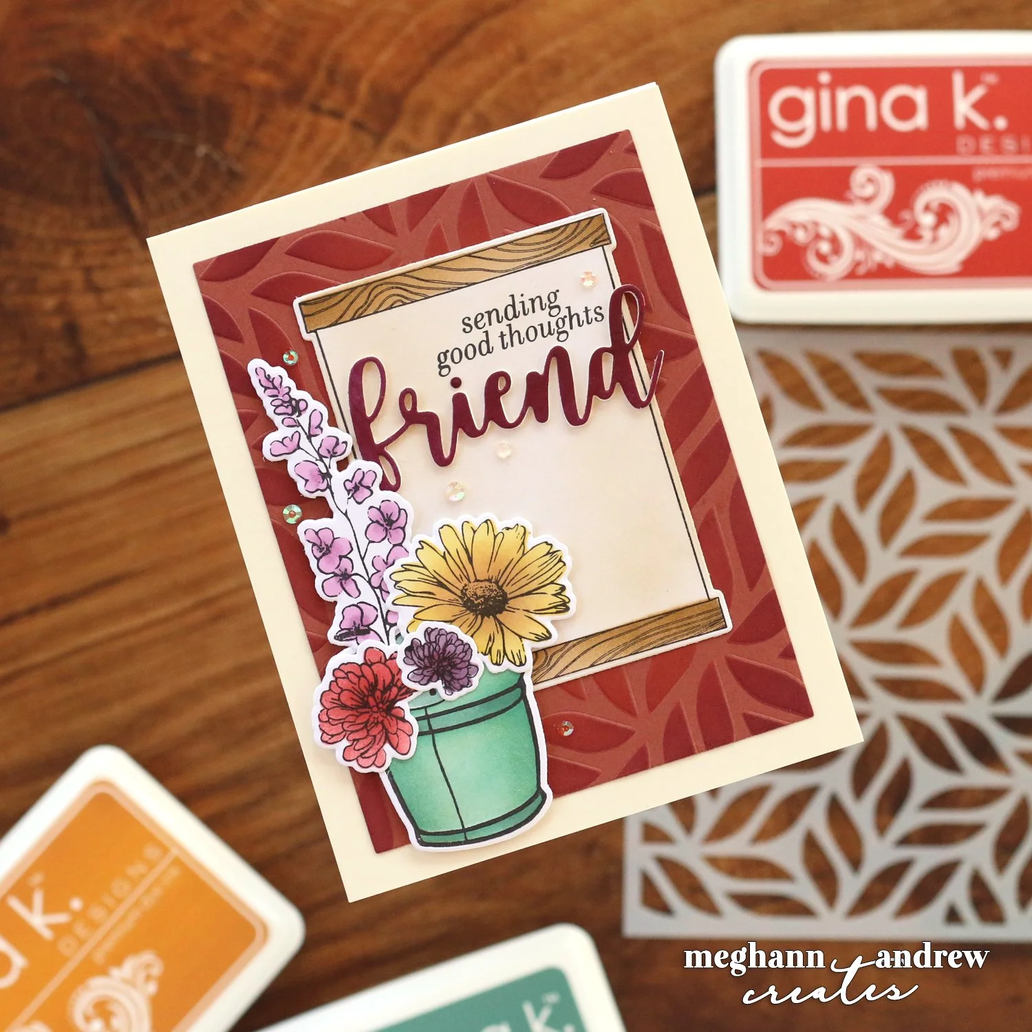 NEW Autumn Cardmaking with Gina K. Designs!
