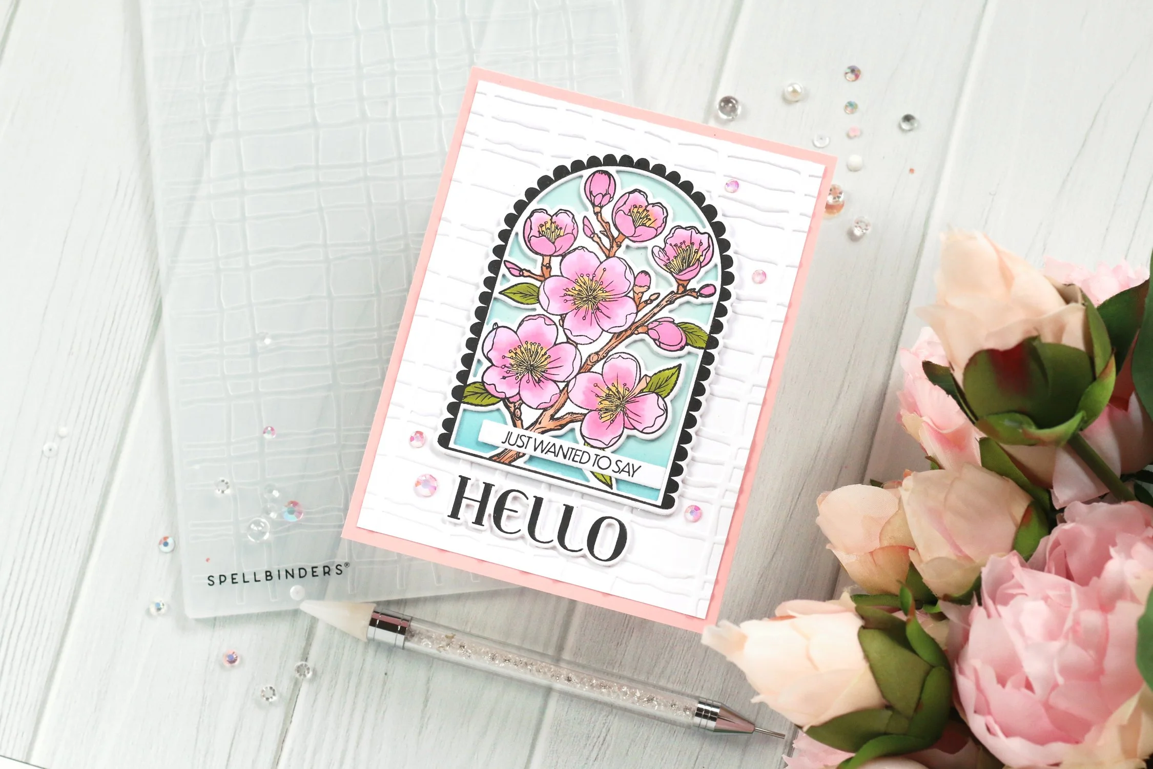 Spellbinders Clear Stamp of the Month August 2024
