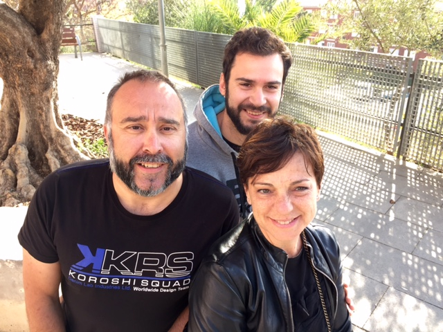 sergi dávila, pau blasco i ester pujol