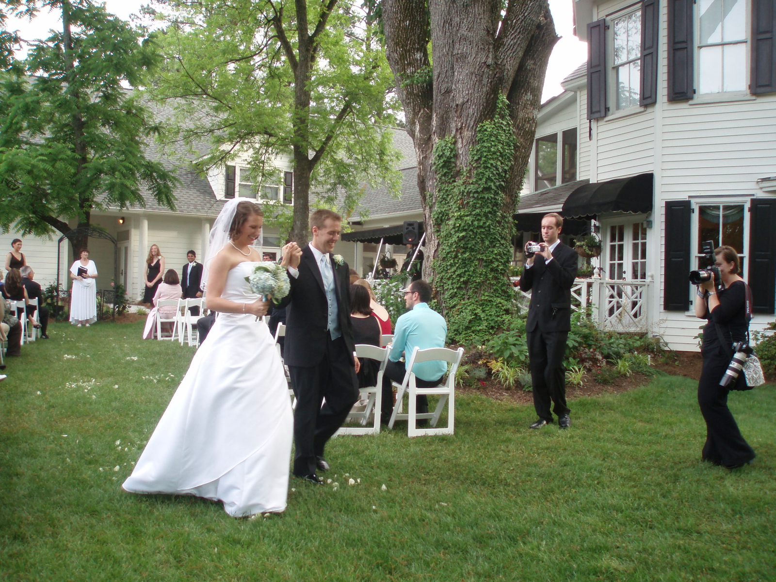 Wedding at The Matthews House in Cary NC