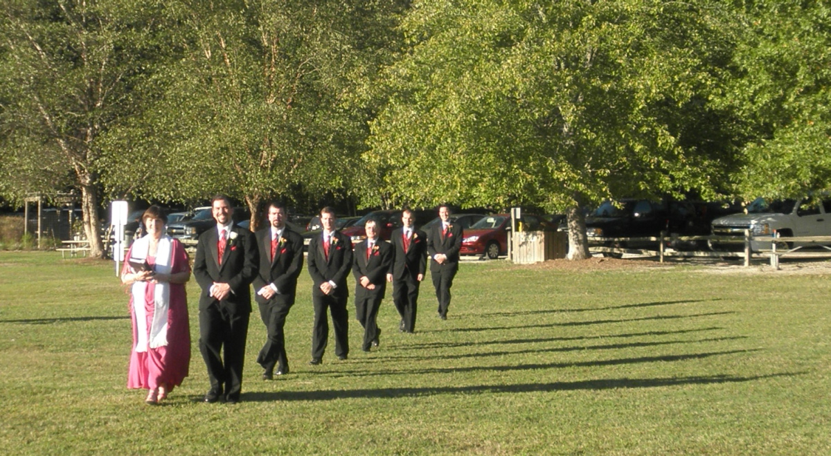 Groom's processional......