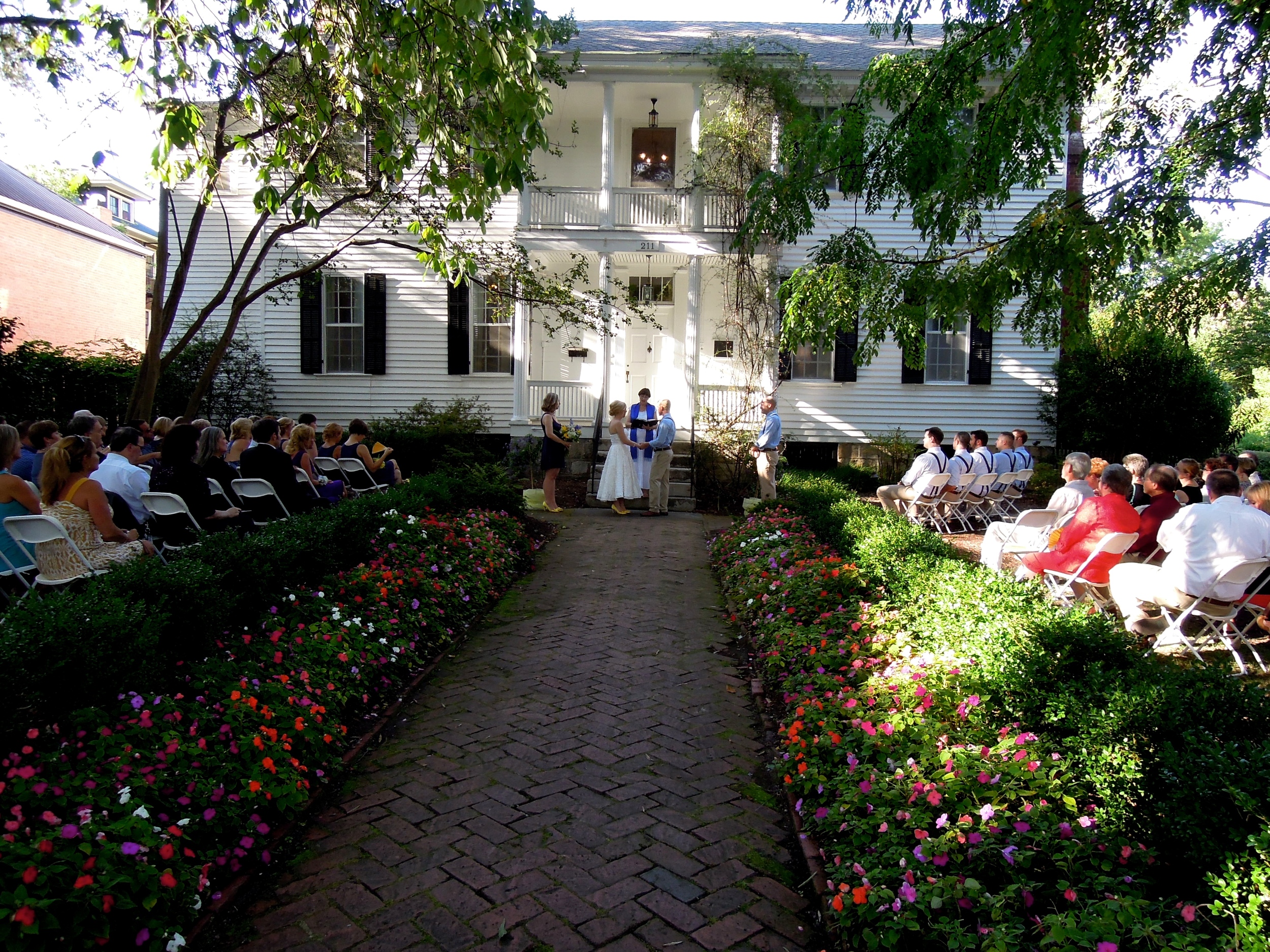   Another lovely wedding at Haywood Hall in Raleigh  