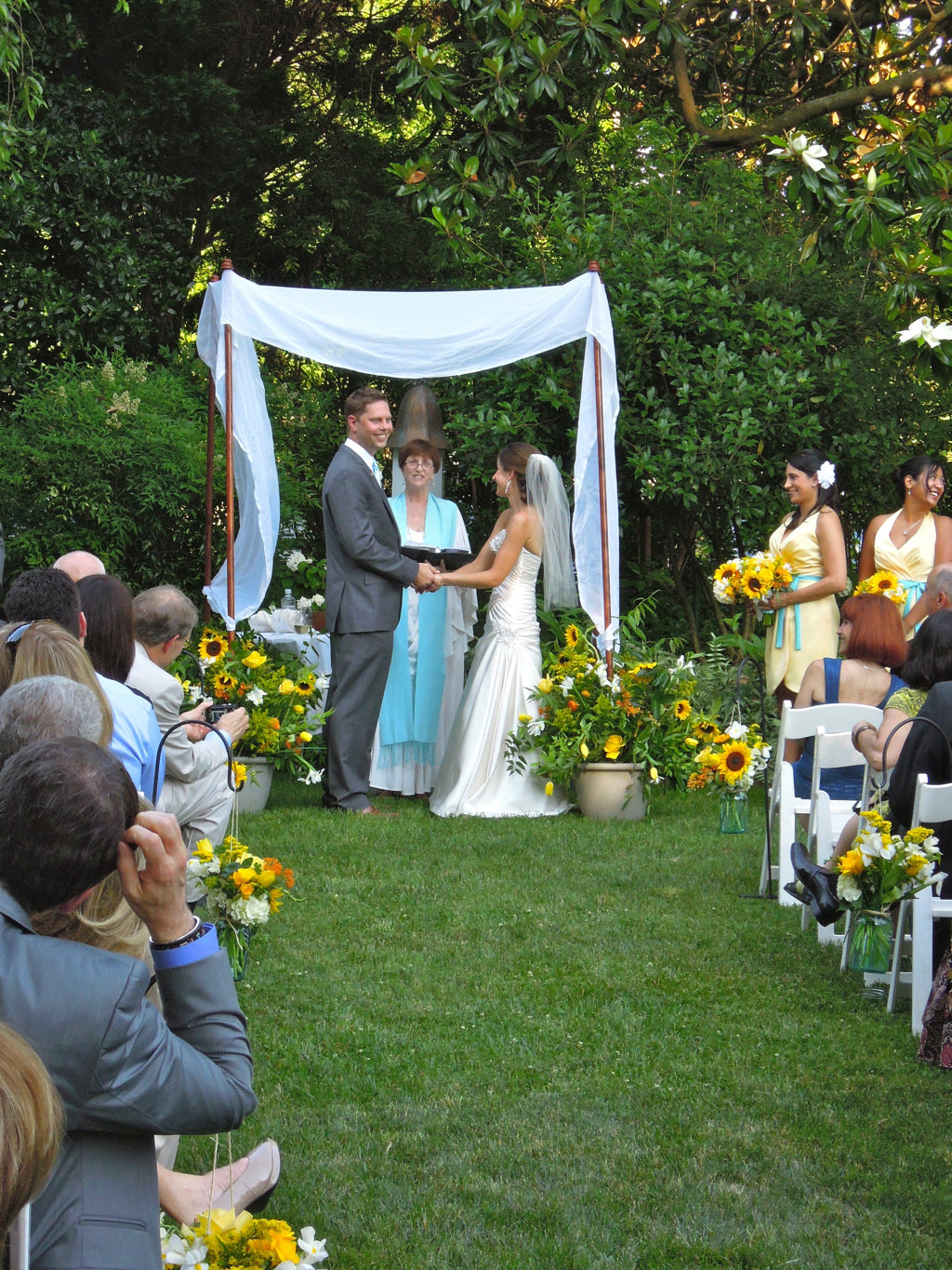 Jewish Christian Wedding at Fearrington