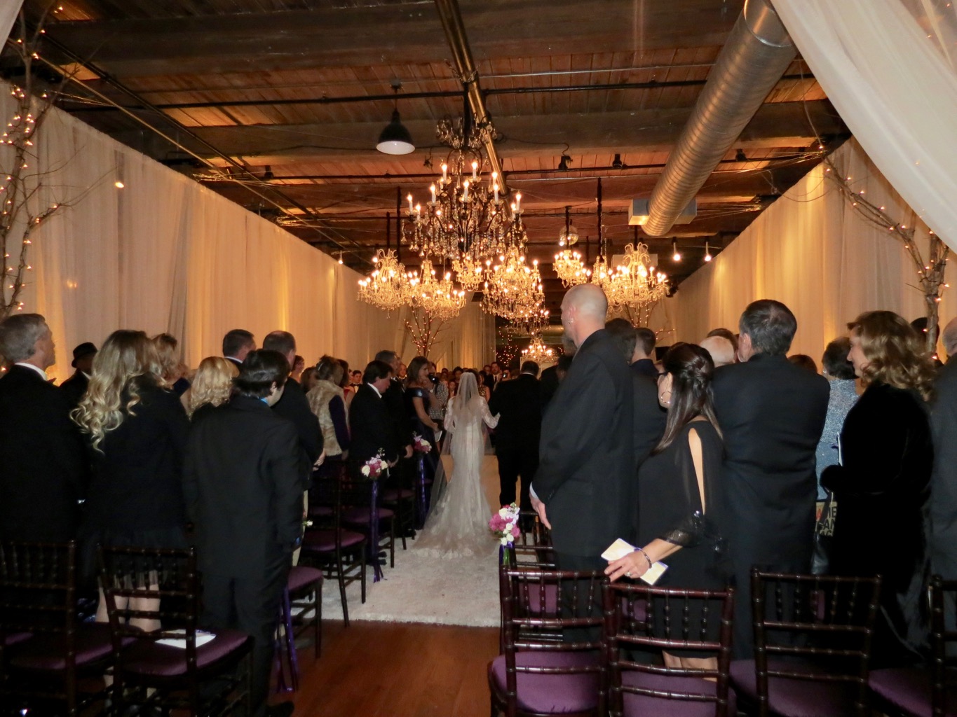 New Year's Eve 2016 wedding at The Cloth Mill on the Eno in Hillsborough NC
