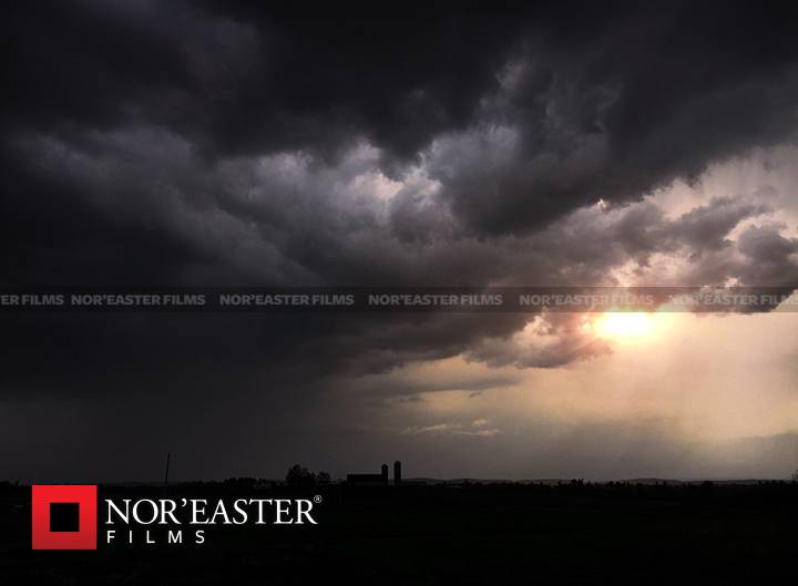 Sunset storm in Washington County, New York on May 14, 2016