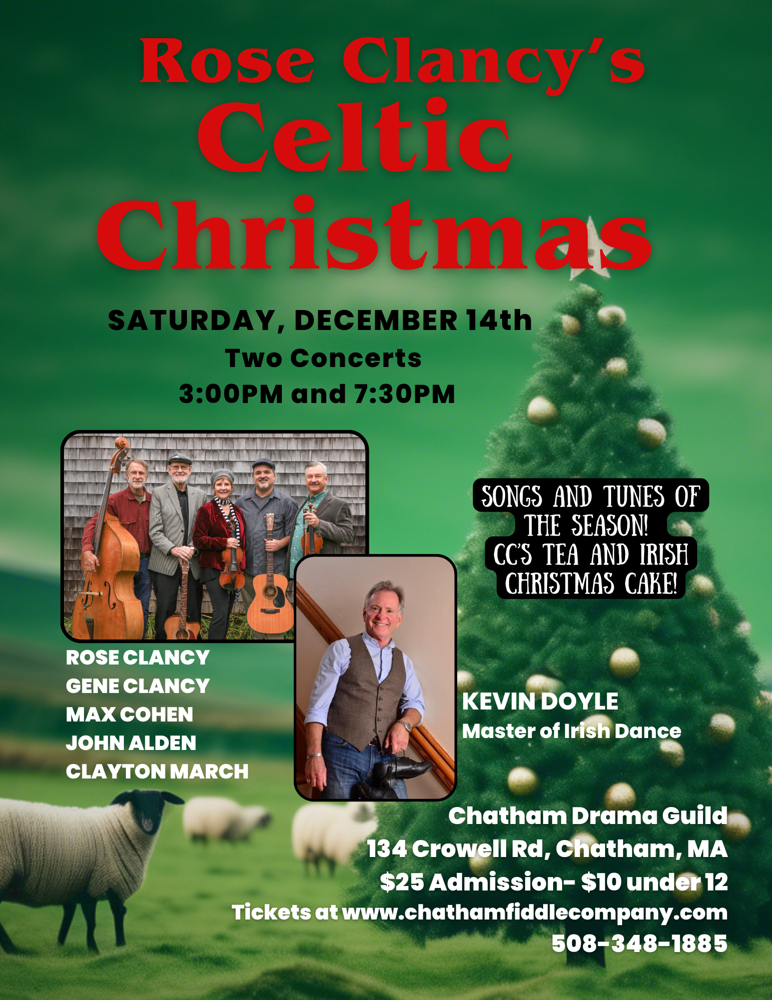 Rose Clancy Rose Clancy's Celtic Christmas — The Chatham Fiddle Company