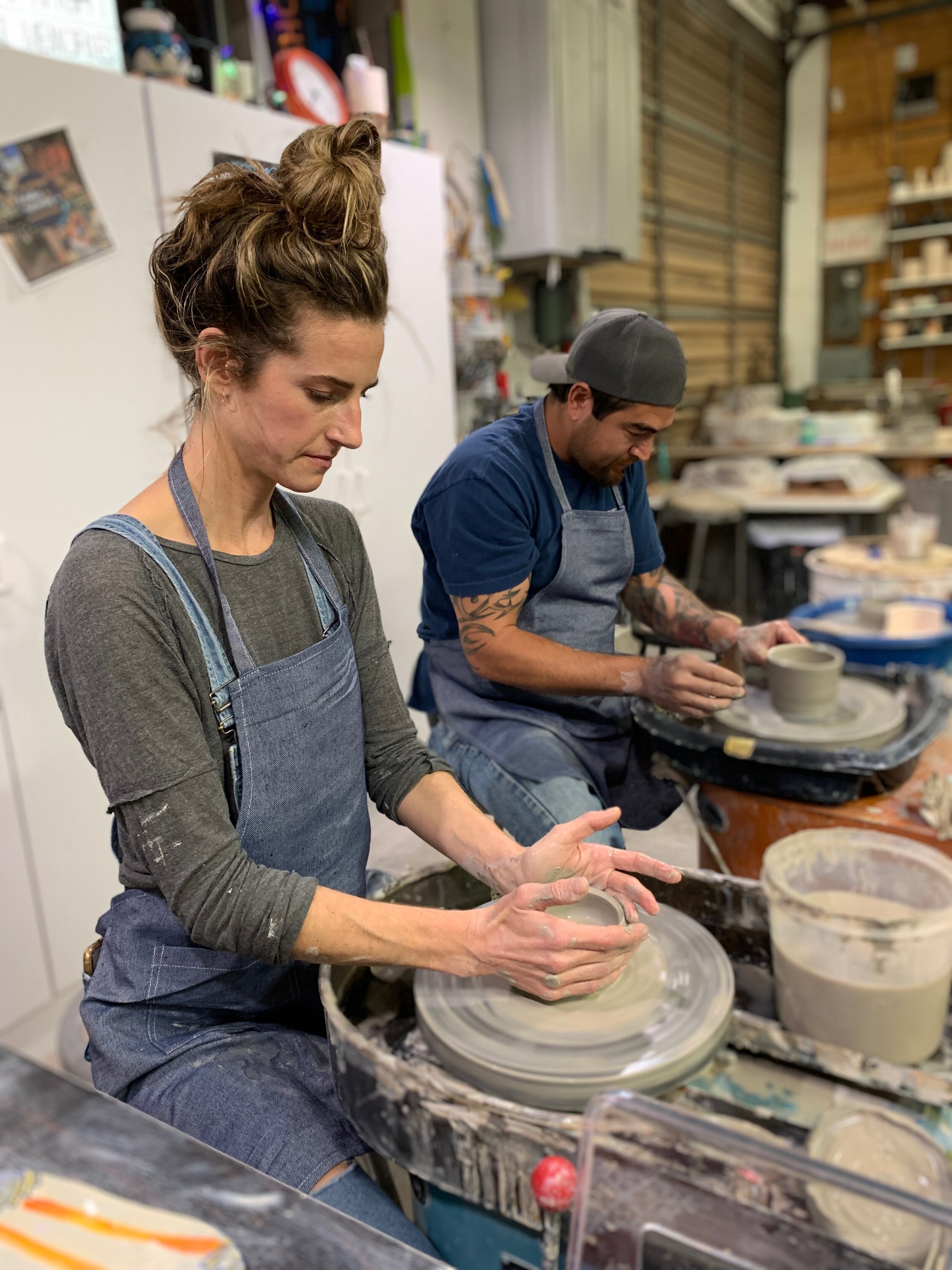 clay pottery lessons near me