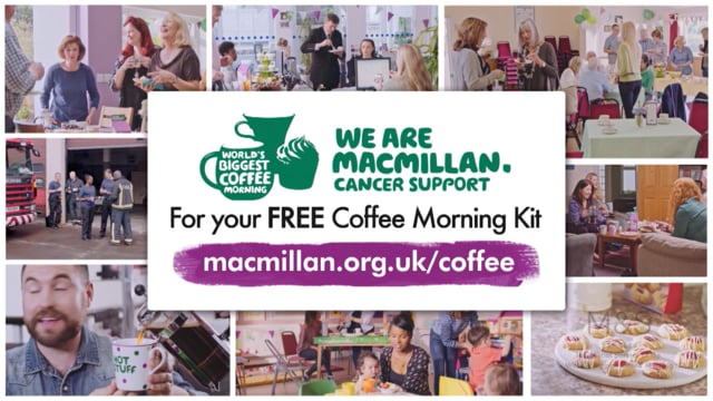 Macmillan -World's biggest coffee morning TV commercial