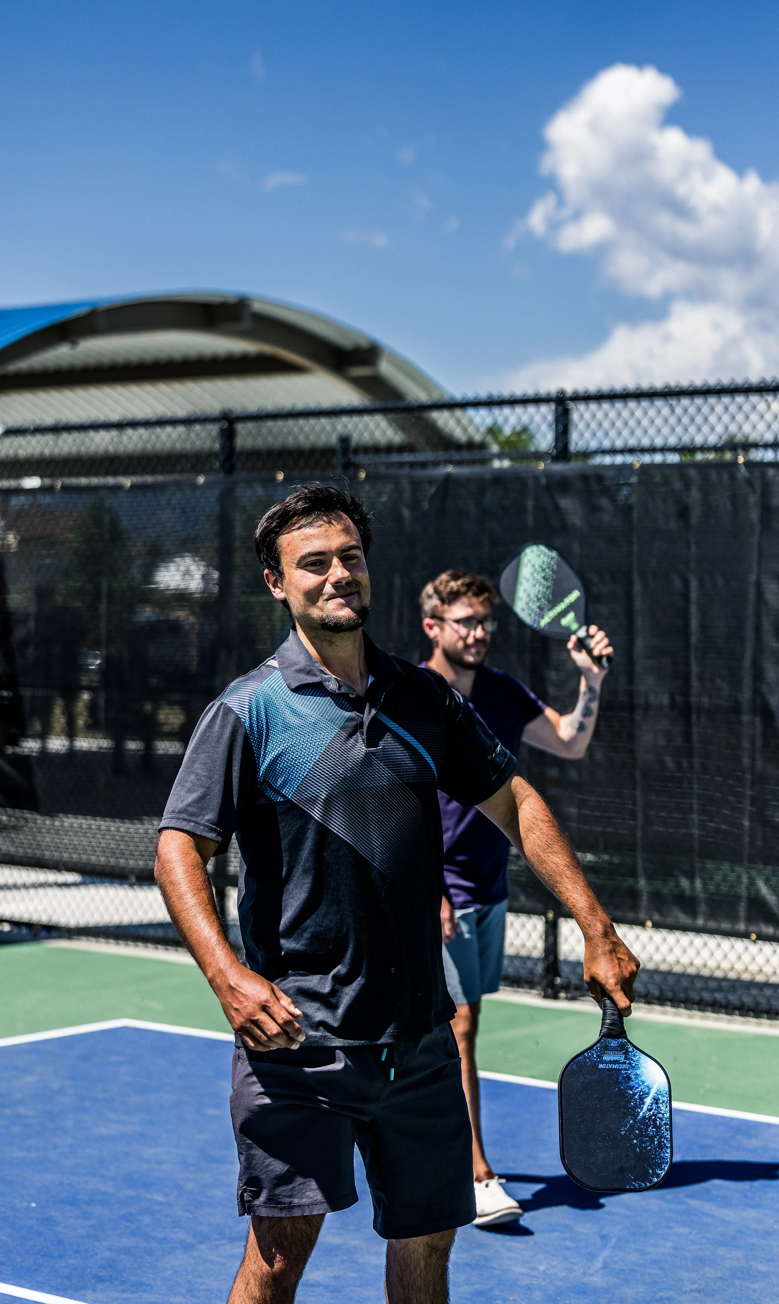 man pickleball fitness wellness denver