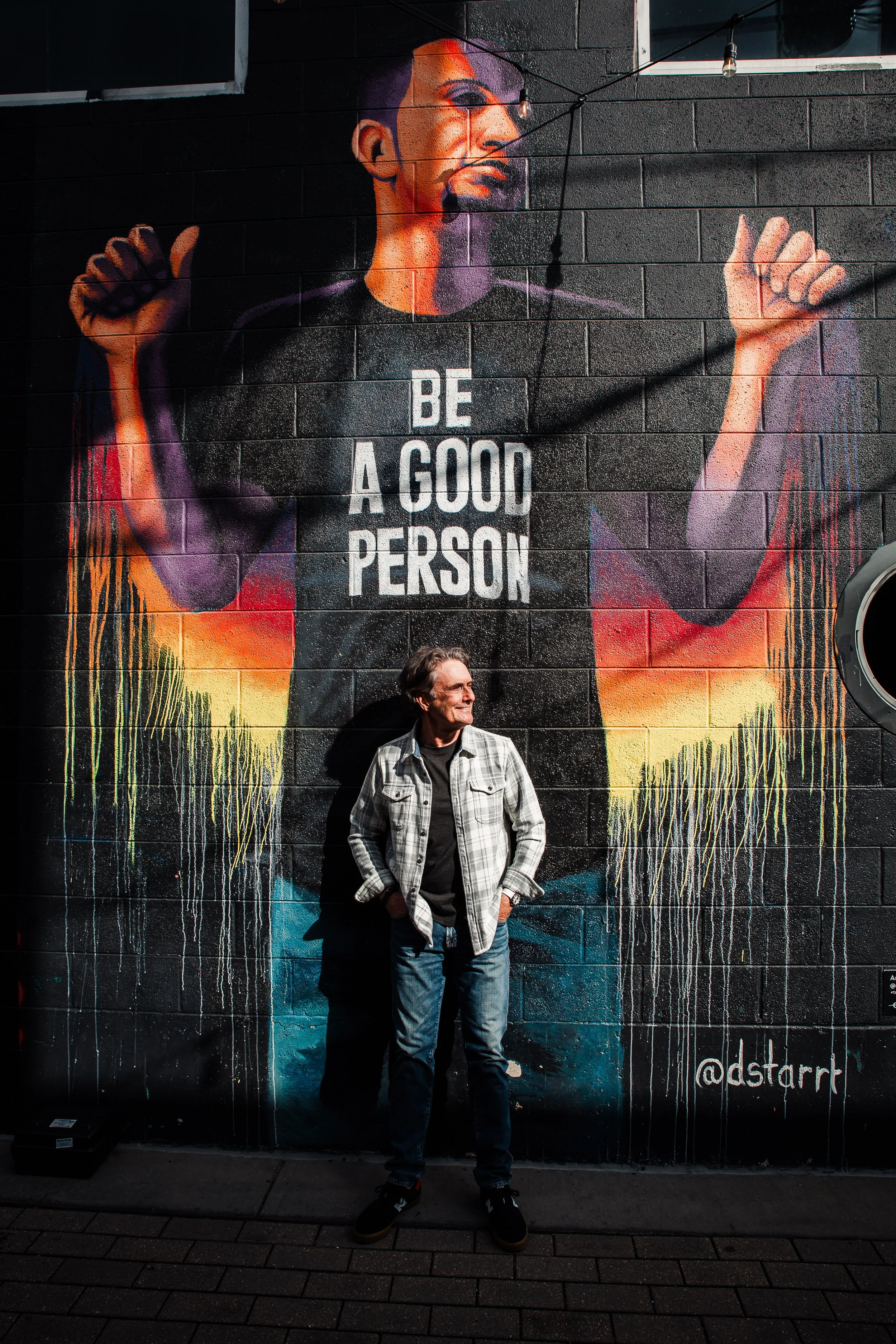 be a good person mural rino denver