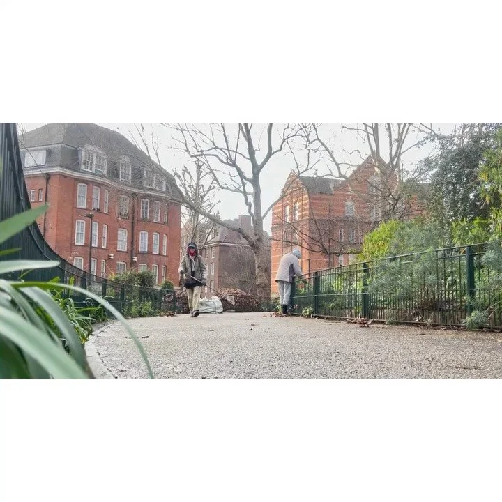 Volunteer Workdays:30th January '26.

With: Bernadette, Pam, Lucy, Henrietta, Andy, Chris &amp; Jean.

Jean &amp; Andy litter picked. 
No shits.

Gutters and steps were swept.  Yet more leaves were gently raked out of beds.  Ivy was cut back. Waste a