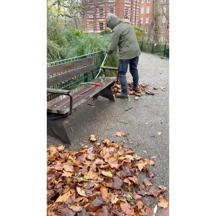 Volunteer Workdays:9th January '26.

With: Bernadette, Andy, Lucy &amp; Jean.

V v cold &amp; wet.

Jean &amp; Andy litter picked. 
Andy got one shit. 
Another, hiding in the leaves, got smeared all over a leaf picker's coat.  Yuk! 
Dog-owners, do be