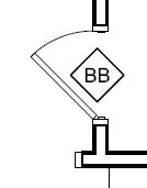 Doors are labeled with a lettered diamond symbol.