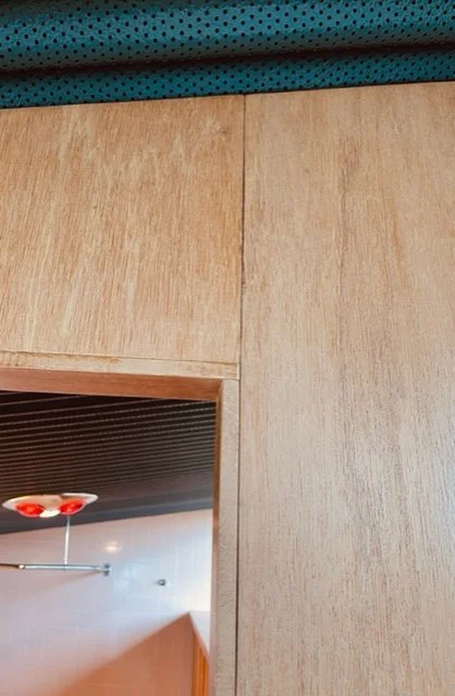 Carefully crafted door frame