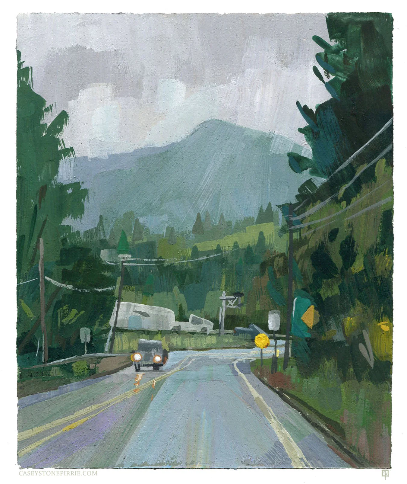 Outside of Mt. Rainier National Park
