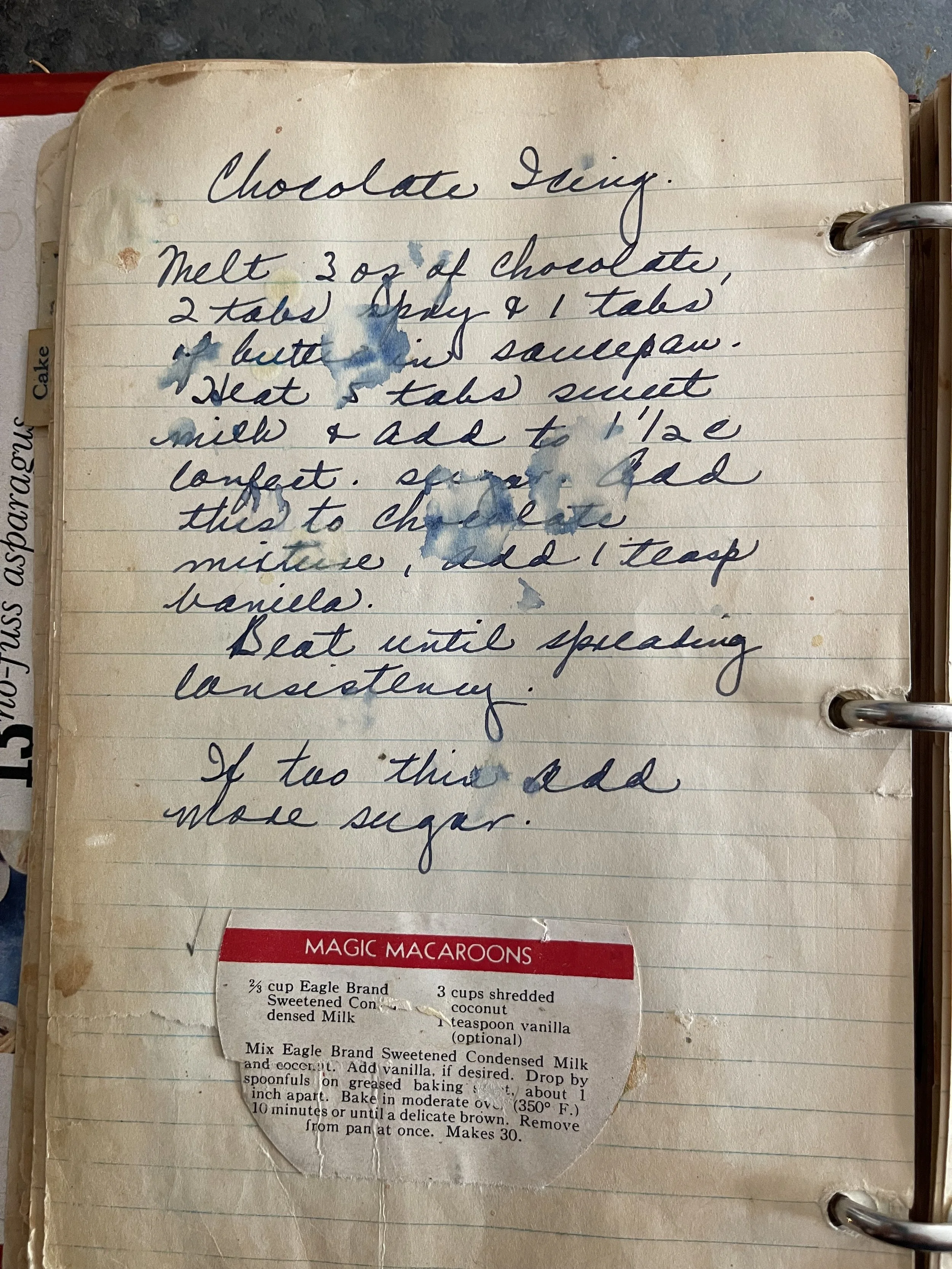 Donald's Devil's Food Cake with Chocolate Icing