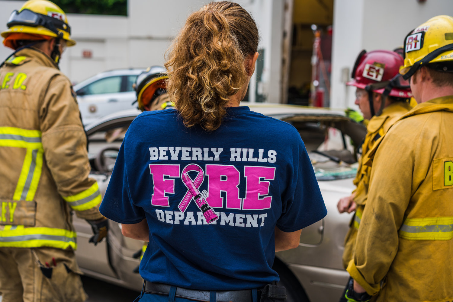 Beverly firefighters saluted as marathon first responders by Bruins