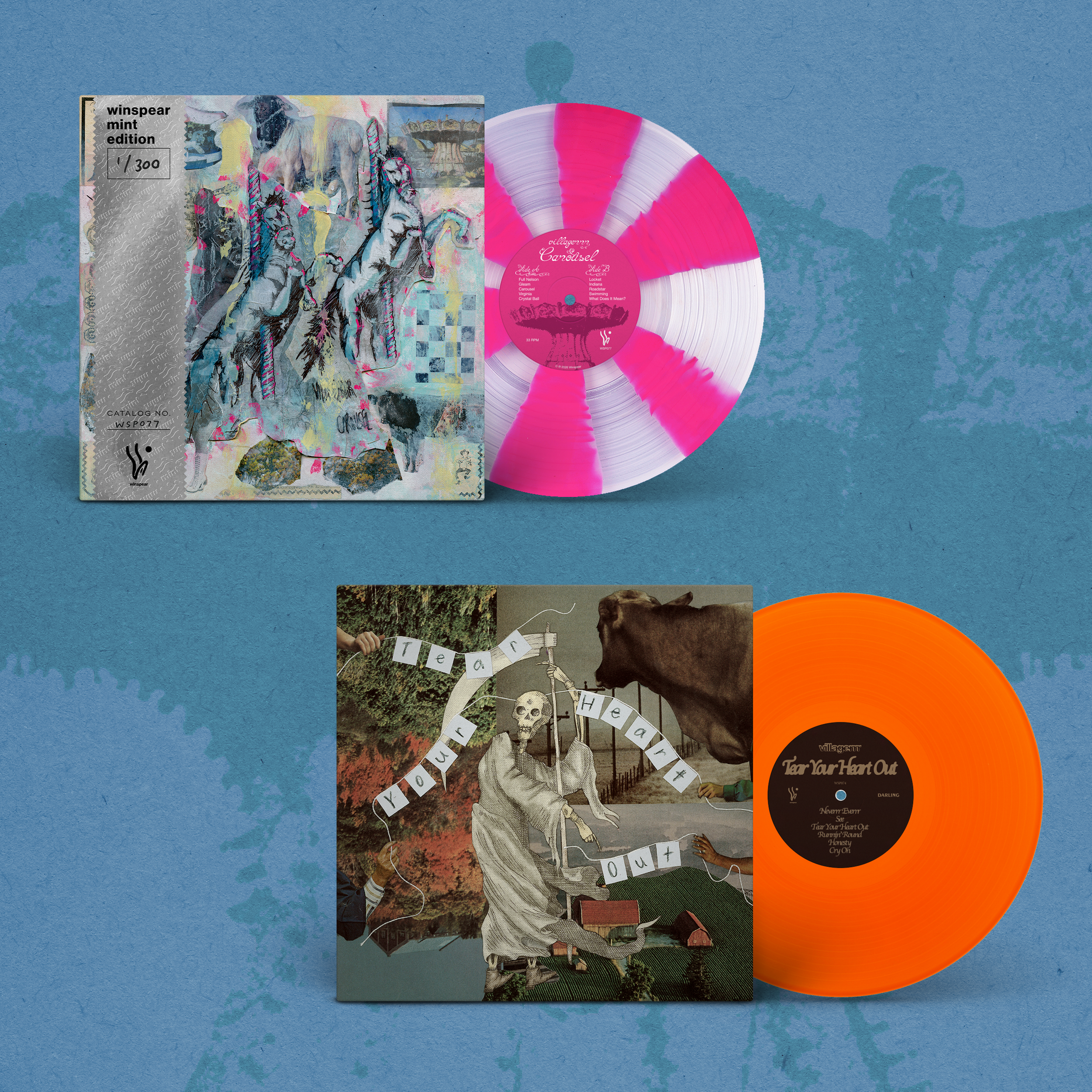 Carousel + Tear Your Heart Out - Vinyl Bundle