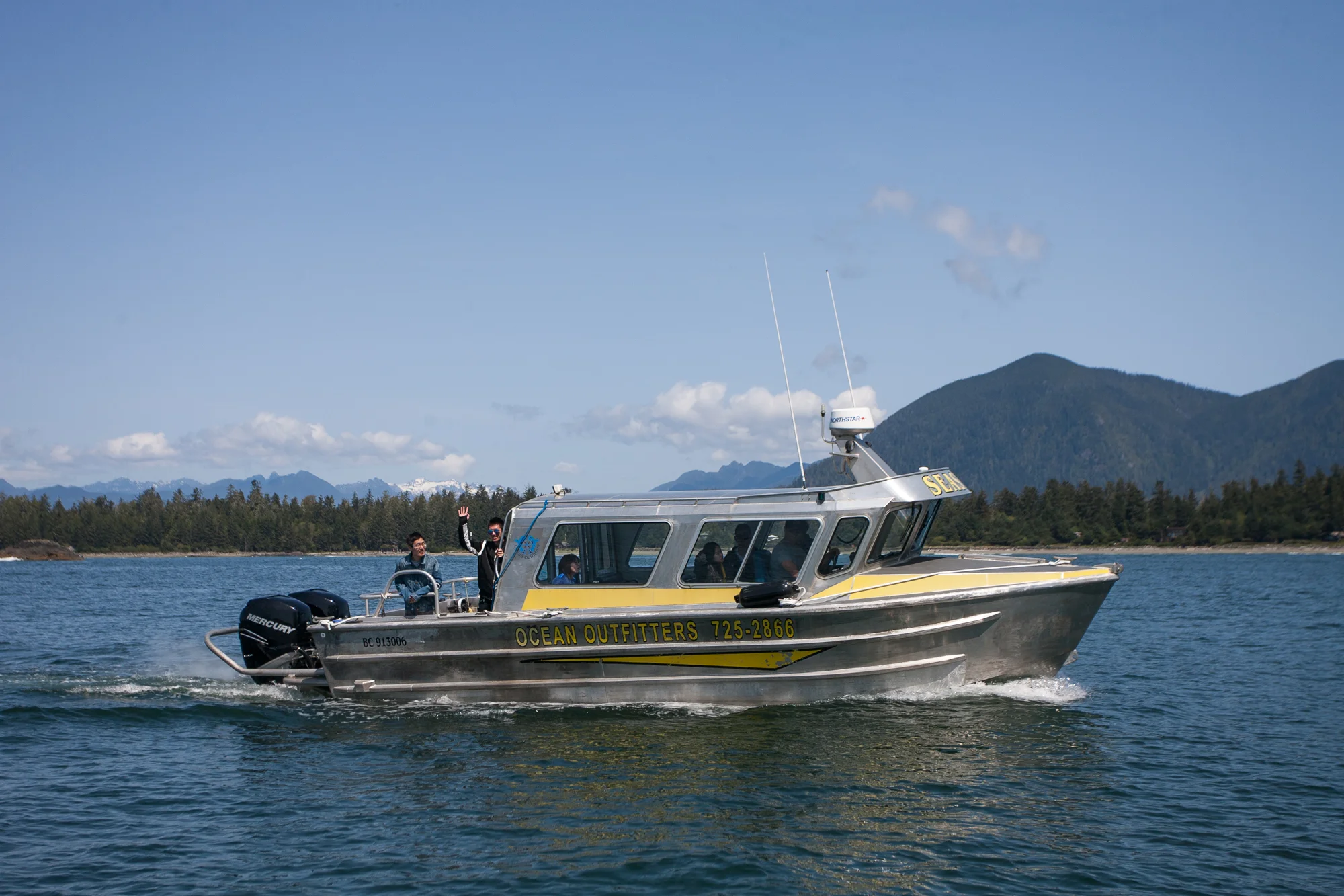 Whale Watching, Tofino, Bear Watching, Hot Springs Cove, Covered Boat, Tours, Adventure, Sea Star