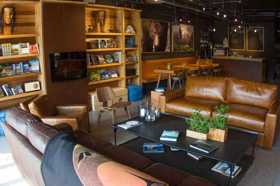 Ocean Outfitters Cafe and lounge.