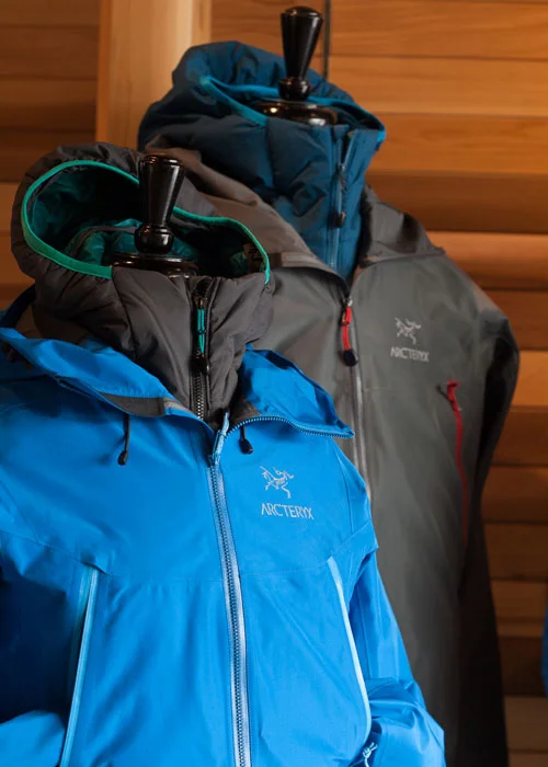 Arc'teryx jacket dealer in Tofino.