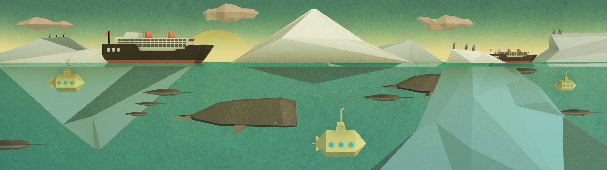 This icescape was too cute for Beck's style. I like it though.