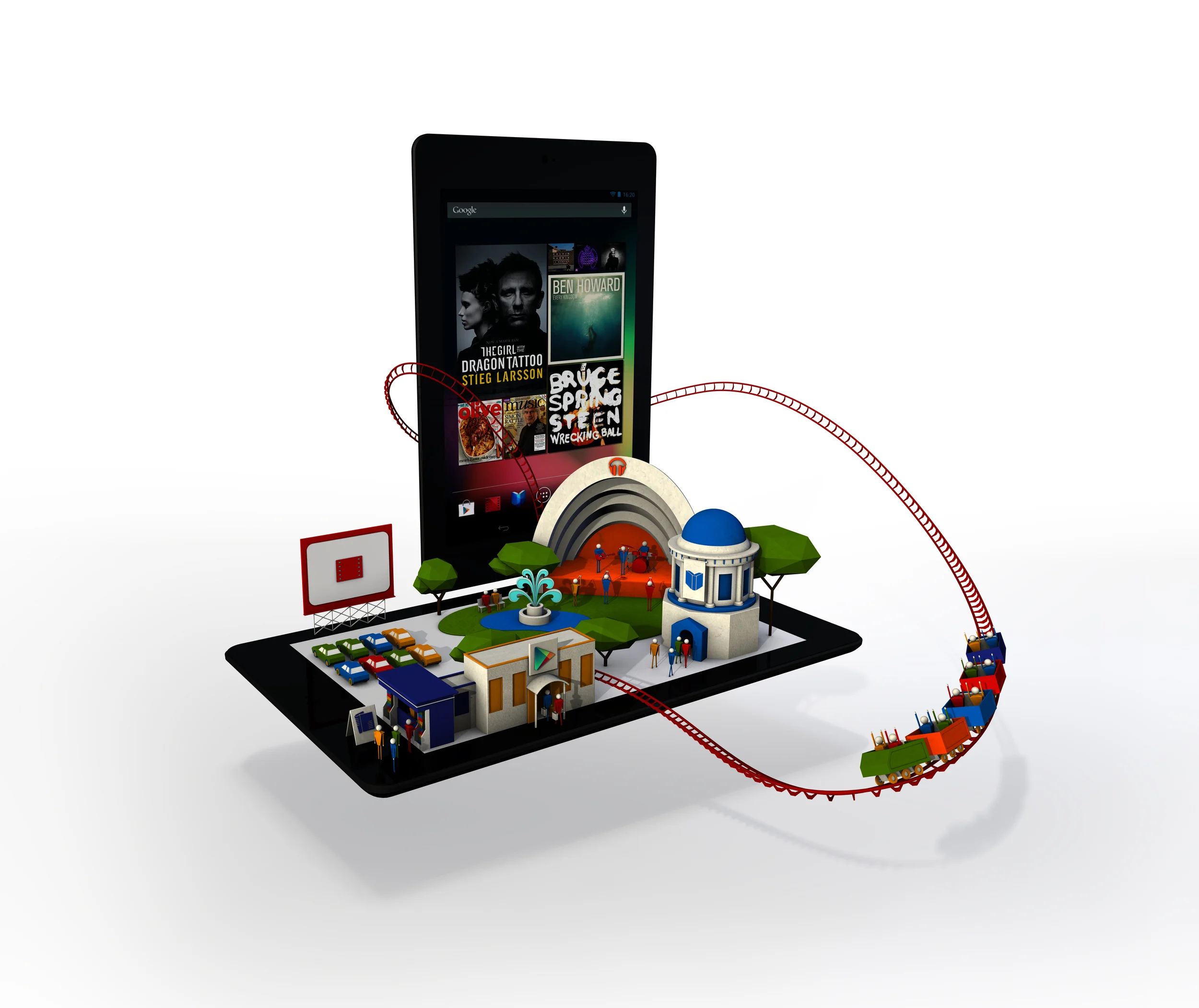 Google: Nexus: Playground Print Ad