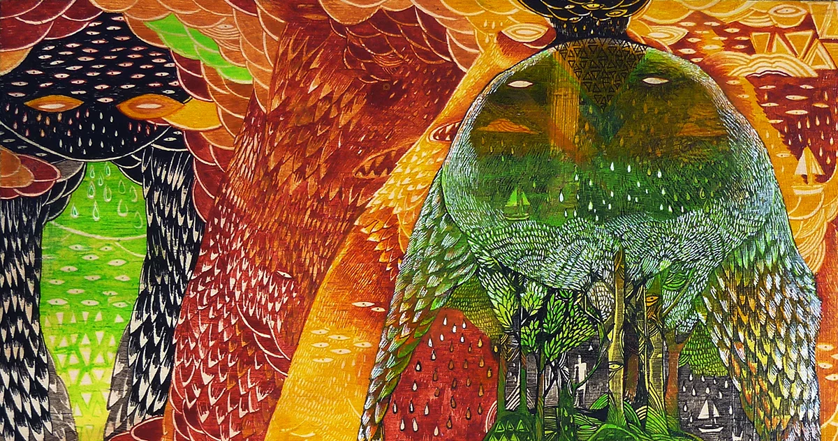 owlie detail/ original sold