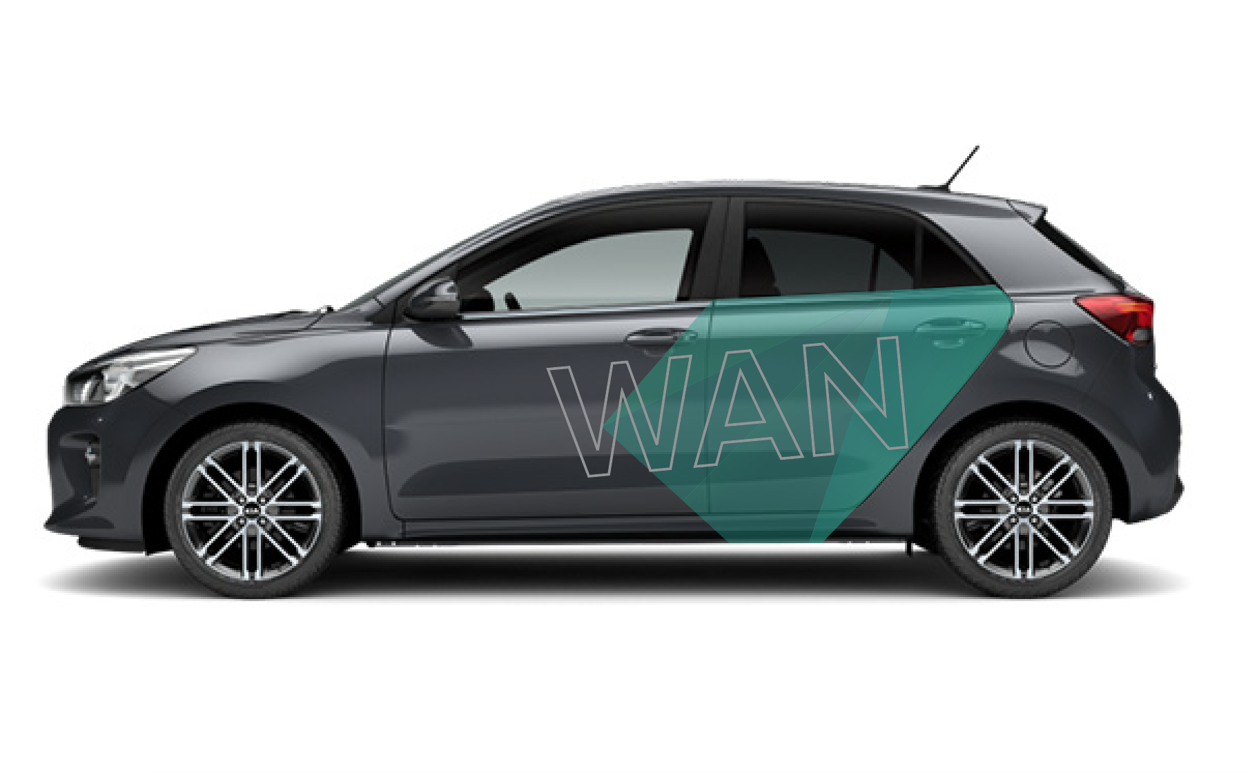 We mocht een design maken voor de bestickering van de auto's van Woning Advies Nederland. Ze lijken nu een stuk sneller. Vindt je niet?