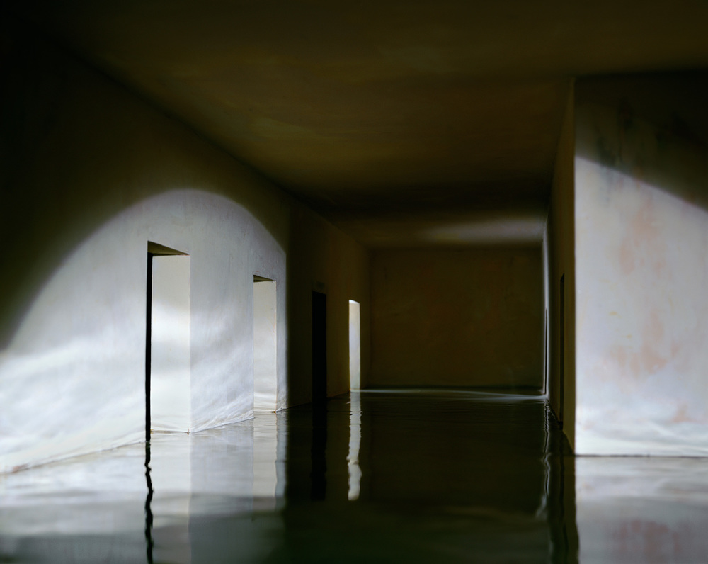 Casebere, The Flooded Hallway