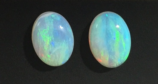 Raw Opals, Pre Doublet Transformation. Aren't they mesmerizing?