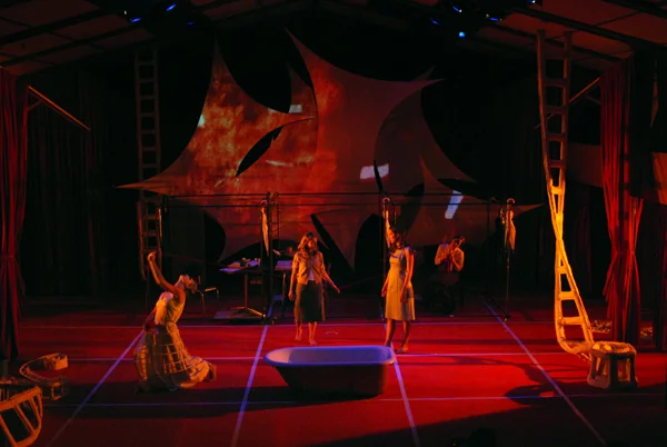 Letters burning in fire