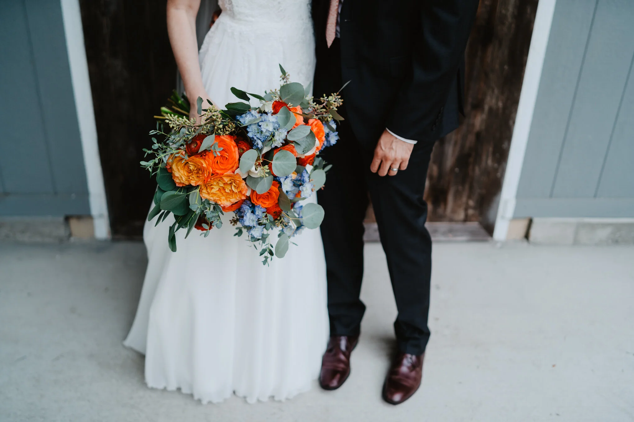 Woodsy Backyard Wedding