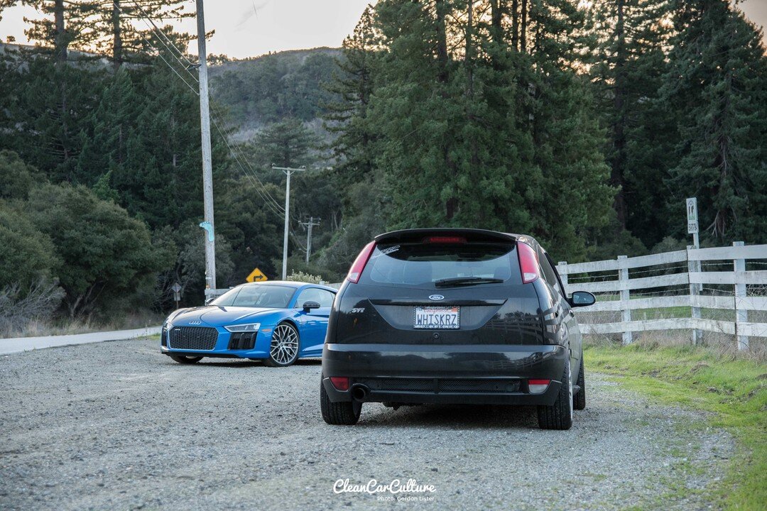 Get out and drive today! 
#Focus #Ford #SVT #SVTF #PoweredBySVT #Audi #r8 #v10 #exotic #v10plus #togue #mountainroad #backroad #CleanCarCulture