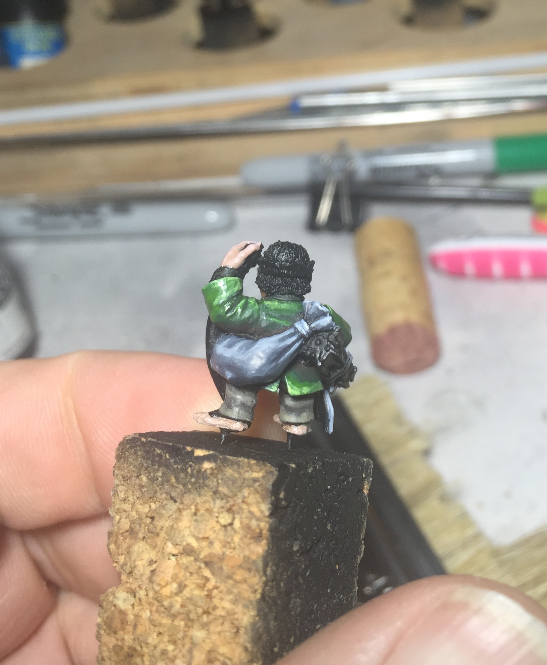 Halflings Leather Bag PreShade