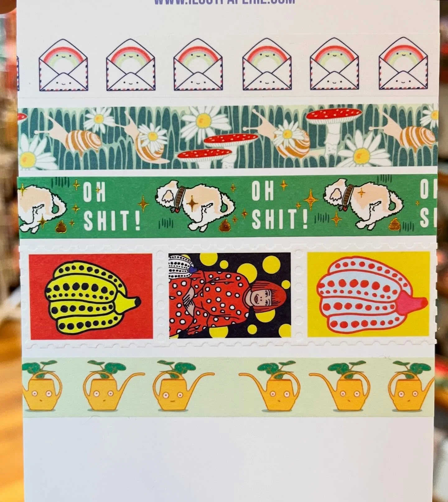 New washi tape alert! Perfect for 2025 reflection journalling. The dog 🐶 💩is a total must for 2025. Here&rsquo;s to a saner and kinder 2026. 😘🌟