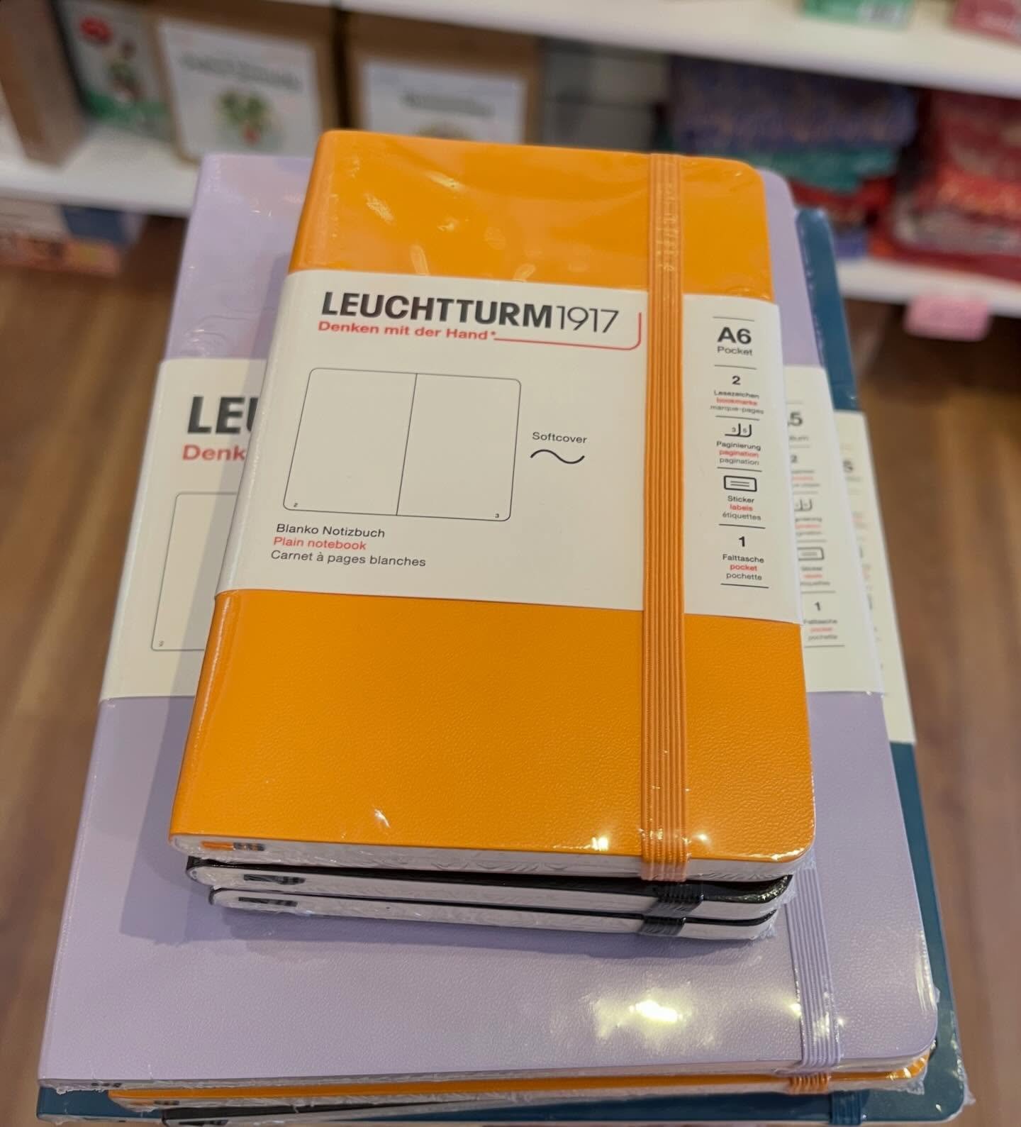 Need a new notebook or journal? We now carry  LEUCHTTURM1917 notebooks! We have lined, dotted, and blank in various colors and sizes.  See you soon! #stationery #journal #evanston #chicago