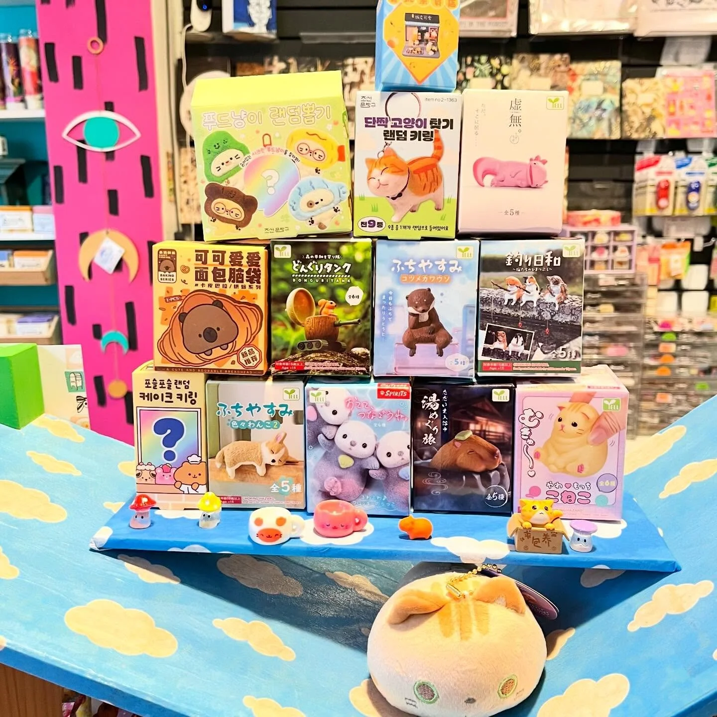 Some of my favorite blind boxes we have in shop. The freakin Otters are otterthisworld. 🦦🦦🦦 Come get them before they&rsquo;re all gone. 😢 #blindbox #evanston #chicago #trinkets #cute