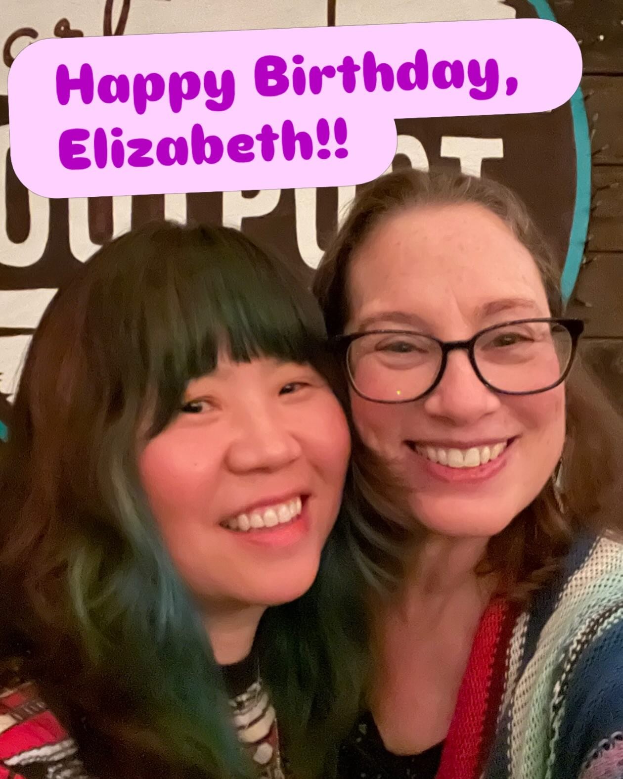 Happy Birthday, @e_mages 🌈❤️🌟 You light up every room you&rsquo;re in and we are so lucky to have you a part of our little shop.  Thank you for joining our cult/family.  If you see this lady around this week (she knows more people than anyone I kno