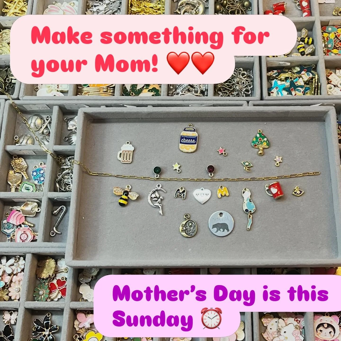 The great thing about our little shop is if you can&rsquo;t find the right gift, you could always make it yourself! Also, we can custom make so many things and the best part of that is we can design it for you! But you are running out of time, so get