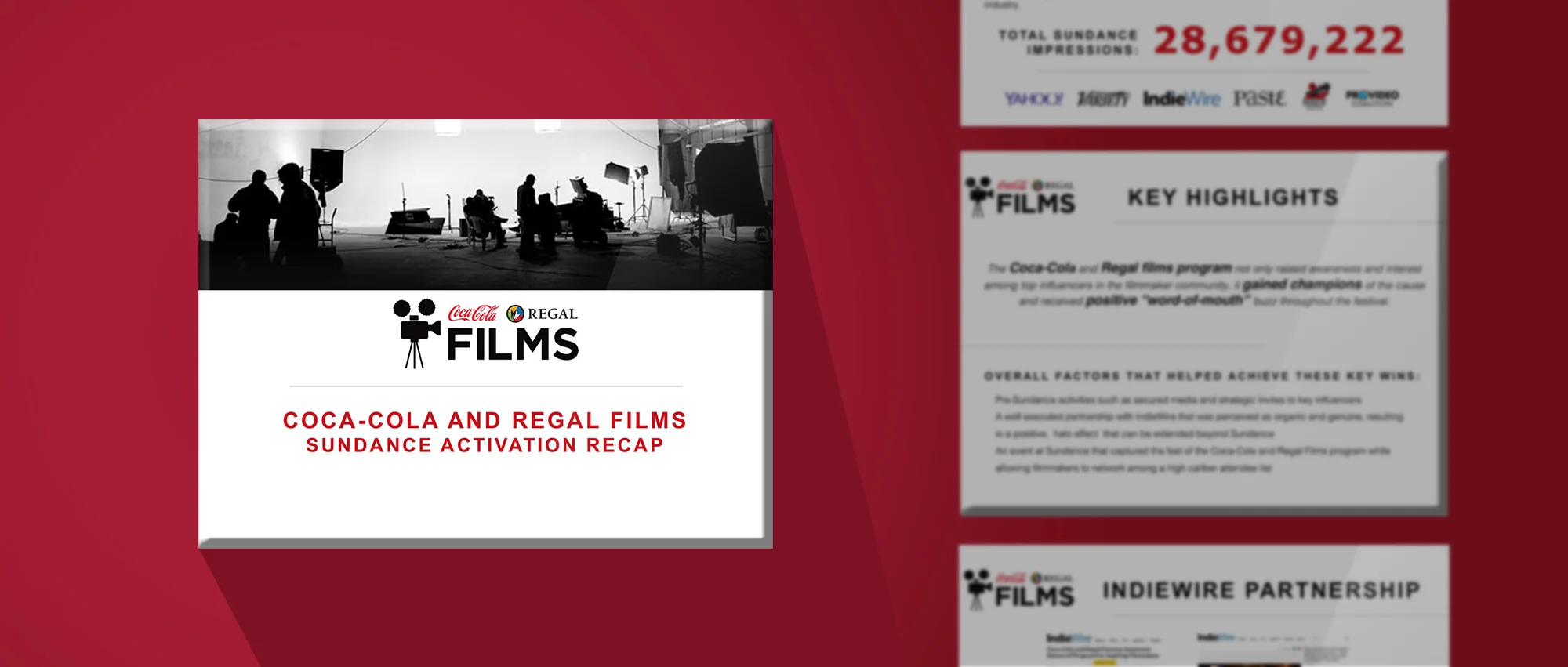 Coca-Cola & Regal Films
