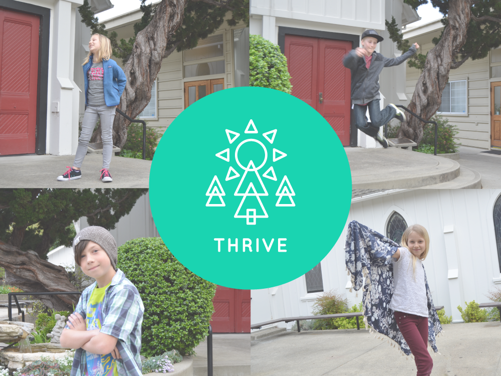 In Thrive, we work to develop tools and practices that will serve kids their whole lives as they strive to follow in the way of Jesus. We use scriptures, in-depth Bible studies, practices and worship. The Thrive Class also serves and leads the Tru Class by serving snacks, engaging in guided conversations, and leading crafts and musical worship.