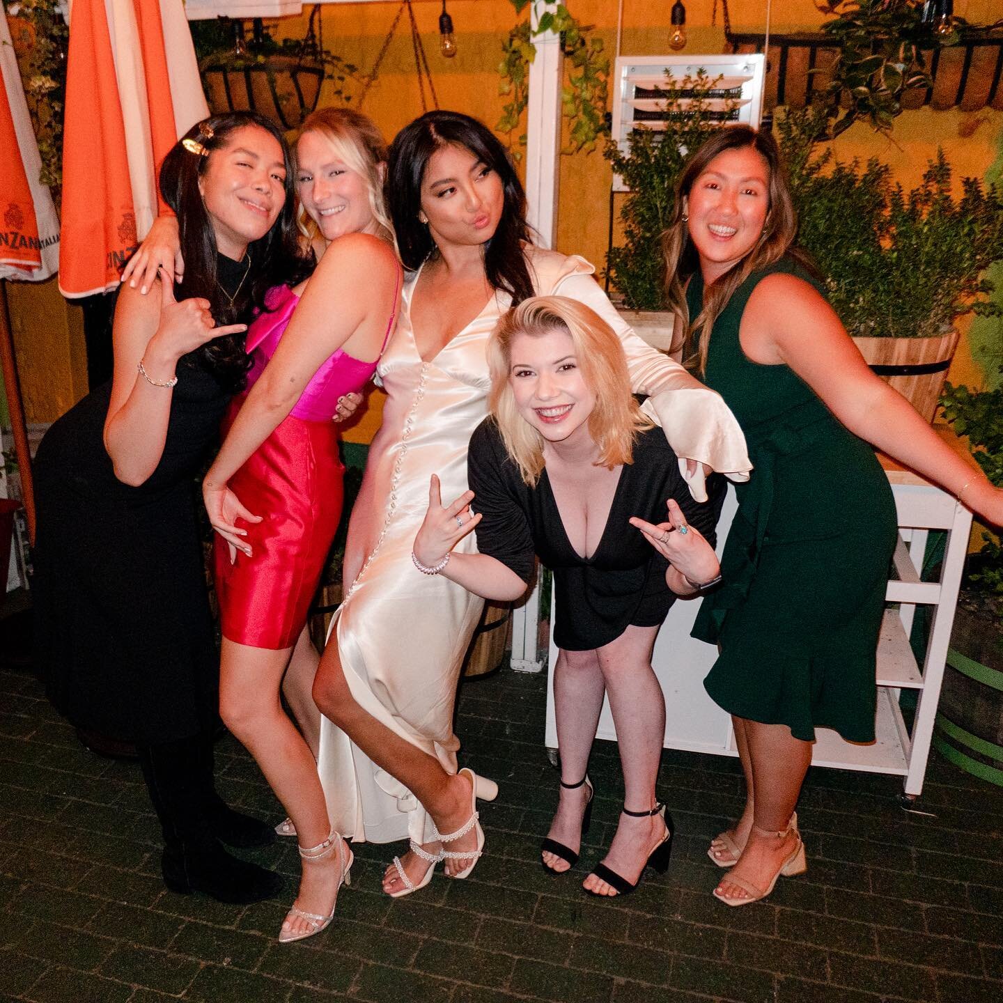When the wedding makes it out of the group chat ❤️&zwj;🔥 Erin, my bestie &amp; beautiful bride &mdash; I love this soo much for you. Thank you for sharing this night &amp; your love with us! Congrats to @cantevenstevens + @grrantgates 🫶 #5ever