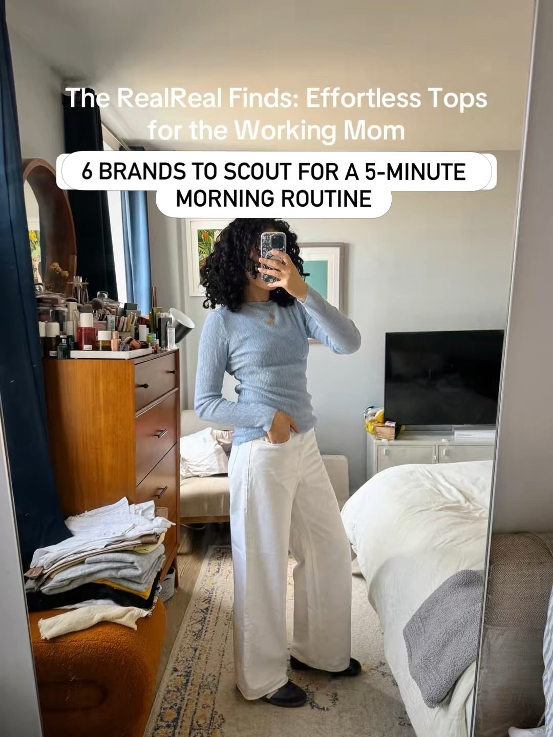 These are my all-time favorite brands to look for on The RealReal. They have high-quality fabrics that survive the commute, silhouettes that don&rsquo;t require a steamer (sometimes), and have a high resale value for when it&rsquo;s time for somethin