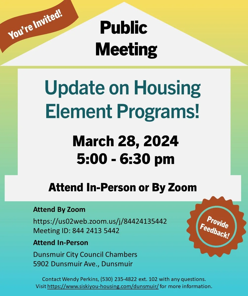 Community Workshop - Housing Element Update- Public Meeting 