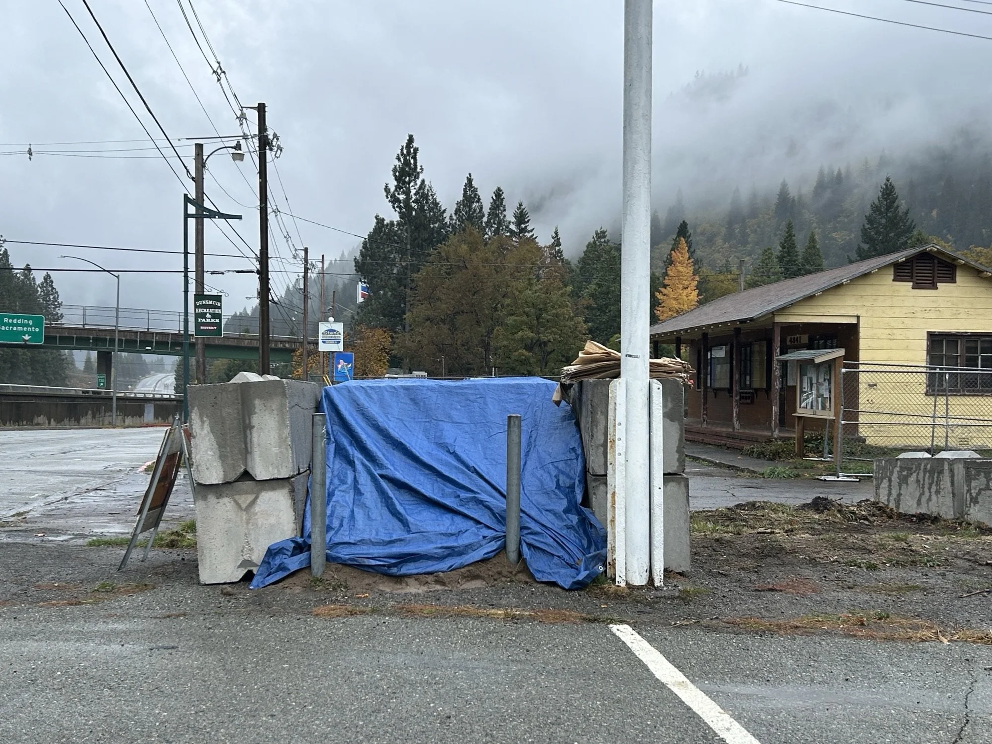 Sandbags Available at the Ball Field Parking Lot