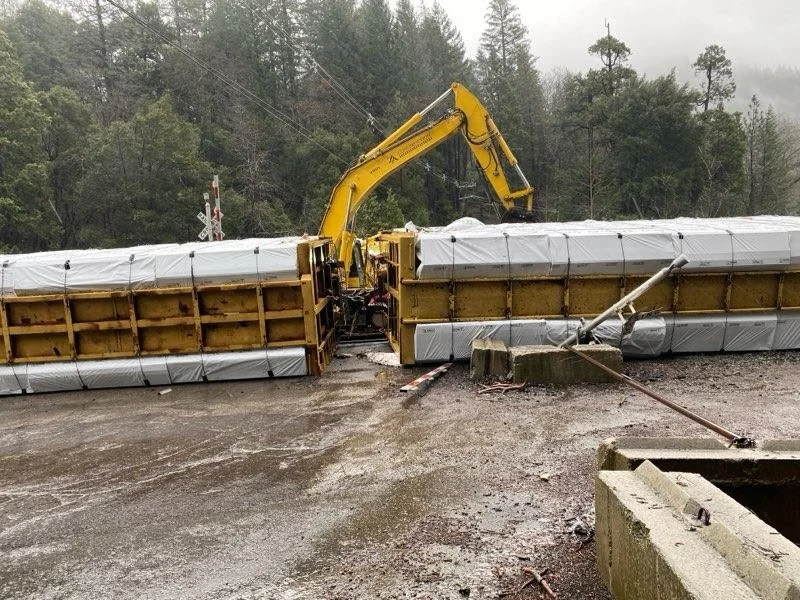 Correction: Simpson Ave Train Derailment