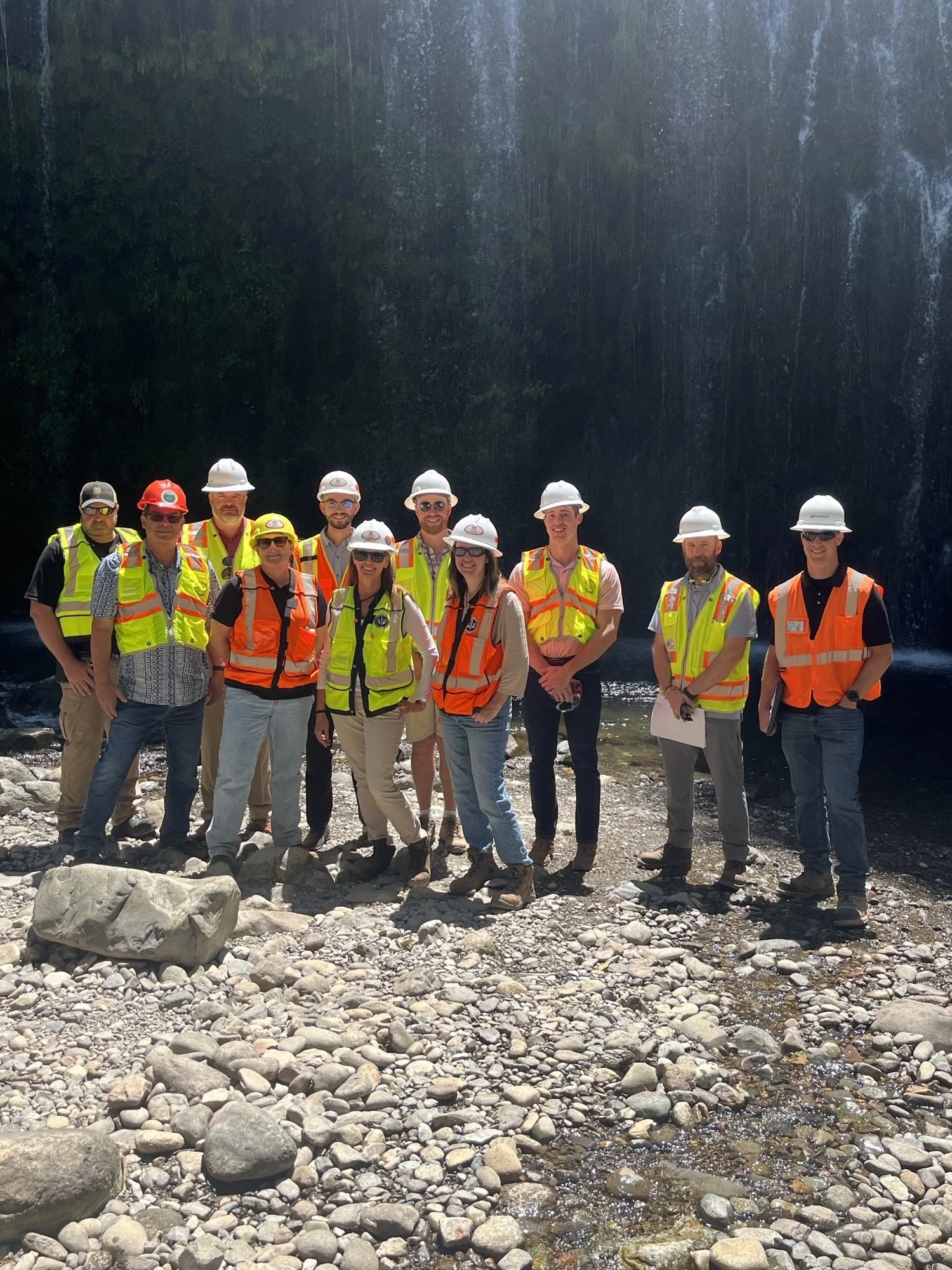 Mossbrae Falls Trail Summit with Union Pacific