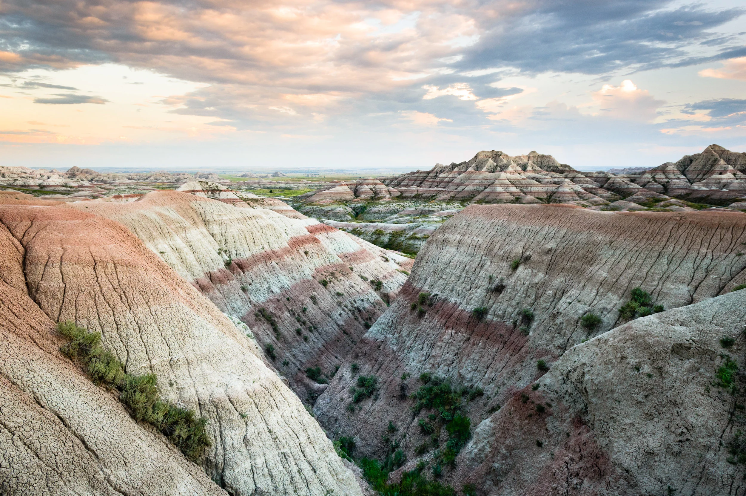 Mud Caving in the Badlands