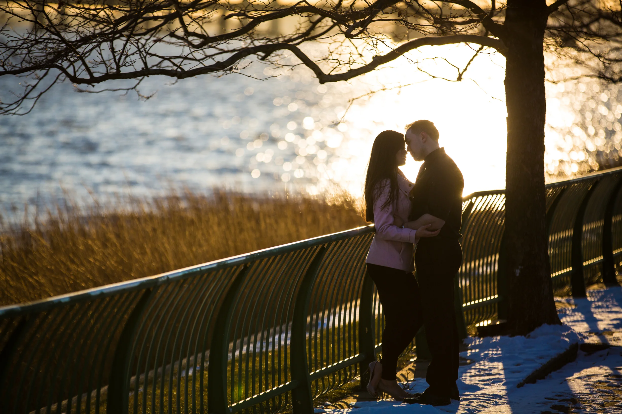Alexis & Michael's Engagement Session - Jersey City, NJ